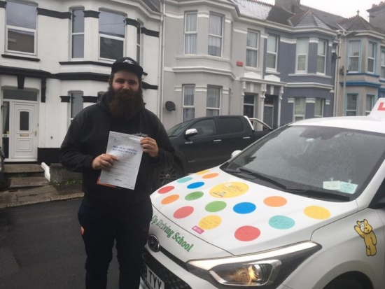 Congratulations Nick on passing your Driving Test this morning. It’s only been a couple of weeks but you have been an absolute star.  Stay safe.