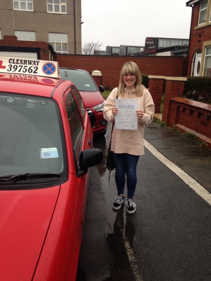 Over the moon Just passed first time Canacute;t believe it Thanks Les Passed 8th February 2018