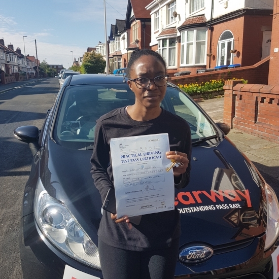 Fred, my driving instructor, was particularly helpful, was good with time and very patient.  He was  understanding of my situation which helped me to ultimately pass my driving test.  Glad to  have chosen Clearway for my driving school. Passed 19th June 2019.