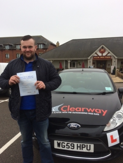 Thanks Fred for getting me through my test Great instructor Passed 23rd March 2017