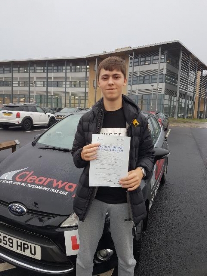 Thanks Fred for being an amazing instructor and for always being calm  I enjoyed every single lesson and I highly recommend Fred to anyone wanting to learn to drive.  Passed 26th November 2019.