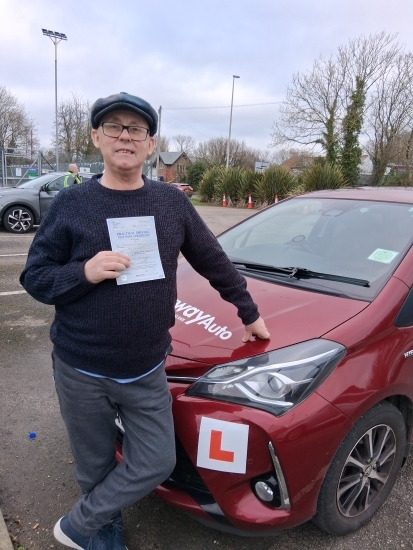 Thank you for all your help Fred.  I could not have done it without you.  Passed 29th Kanuary 2026.