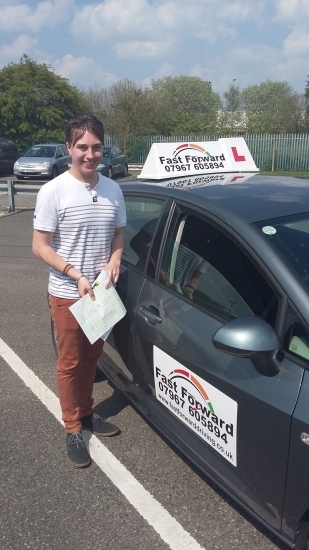 well done Alex a great 1st time passBe Safe
