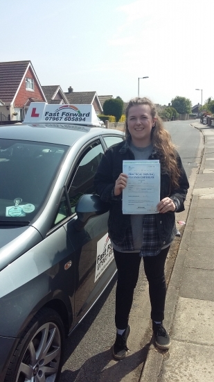 well done excellent 1st time pass be safe