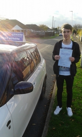 An excellent First time pass well done harry