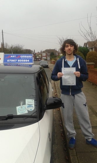 excellent 1st time pass today be safe