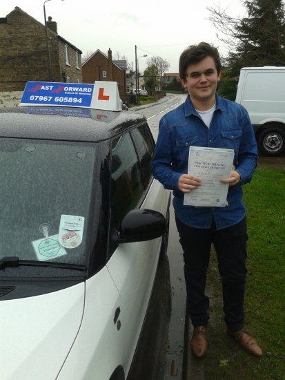 congratulations Matt on passing your test A good end to the year 