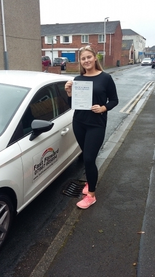 Excellent first time pass. well done