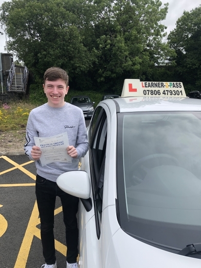 CONGRATULATIONS SCOTT PASSING YOUR DRIVING TEST 1ST ATTEMPT