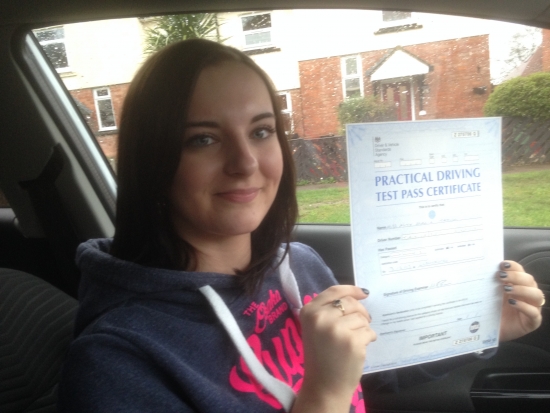 My name is Alyx Taylor and I recently passed my Practical Driving Test in Gloucester with a 1st Time Pass<br />
<br />
I took my driving lessons with Mike Williams Driving School I chose Mike because he taught my brother<br />
<br />
I found the learning to drive experience really good and pretty much as I had expected I have been driving with my Dad as well as you dodriving all over Gloucester and the surro