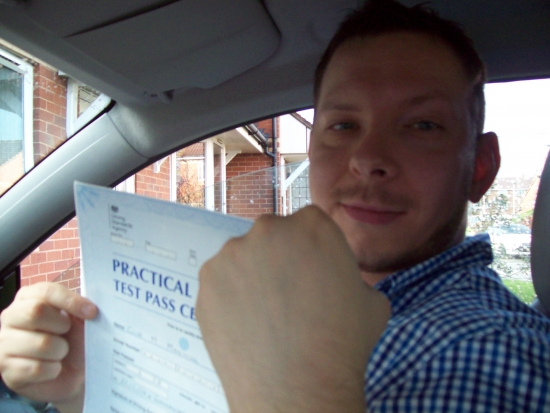 Congratulations to Clive Manning of Gloucester who passed his Practical Driving Test in Gloucester<br />
<br />
What a horrible day to do your driving test the rain was absolutely hammering it down that much that at the end of the test your examiner said that he was close to calling it off but you dealt with the terrible conditions brilliantly and we came back with only 4 minors…fantastic result<br />
<br />
