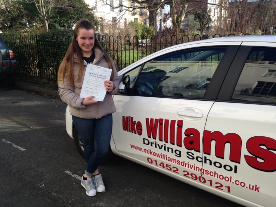 Hi Mike<br />
Thanks again for all your help in helping me pass my test <br />
I am Katie Andrews and<br />
I chose Mike Williams driving school because of the fantastic 10-hour introductory offer and because he is an independent instructor and not a big driving school with various instructors <br />
Before staring lessons with Mike Williams driving school passing my test seemed a million miles away I was surpr