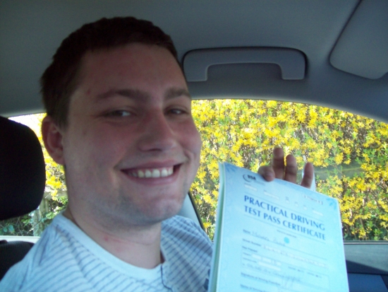 Congratulations to Michael Blair of Gloucester who Passed his Practical Driving Test in Gloucester at the 1st attempt<br />
<br />
Well donea cool calm and collected drive Michael Only 2 minors This showed the examiner that you are such a good driver and nothing was a problem to you<br />
<br />
Enjoy the classic Mini and hope it takes you on some fantastic journeyshope thereacute;s enough room for all t