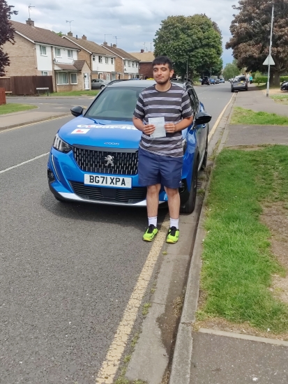 Congratulations to Ashar on passing his driving test on the 23rd May 2022.. Well done 👍