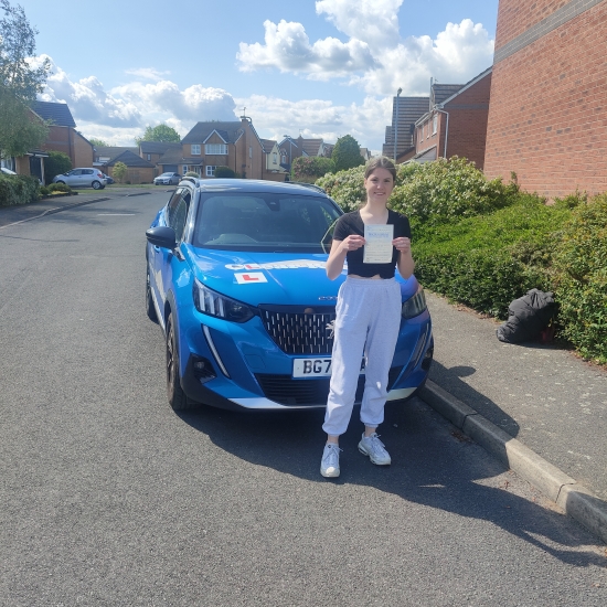 Congratulations to Olivia on passing her driving test on the 15th May 2023... Well done 👍