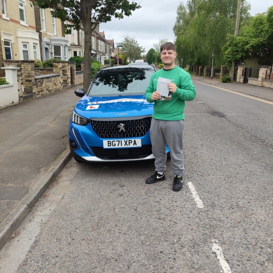 Congratulations to Gvidas on passing his driving test on the 6th June 2023... Well done 👍
