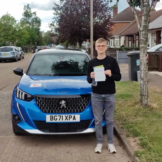 Congratulations to Jamie on passing his driving test on the 5th July 2023... Well done 👍