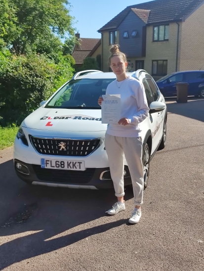 Congratulations to Jess on passing her driving test on the 9th of June 2021.