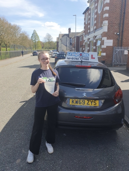 A big congratulations to Fiona Lovatt.🥳<br />
Fiona passed her driving test today at Cobridge Driving Test Centre. First attempt and with just 3 driver faults.<br />
Well done Fiona safe driving from all at Craig Polles Instructor Training and Driving School. 🙂🚗<br />
Driving instructor-Dave Wilshaw