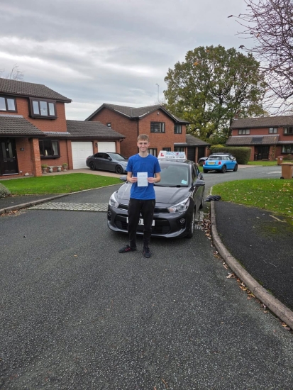A big congratulations to Benn Smart.🥳<br />
Benn passed his driving test today at Cobridge Driving Test Centre. First attempt and with just 3 driver faults.<br />
Well done Benn safe driving from all at Craig Polles Instructor Training and Driving School. 🙂🚗<br />
Driving instructor-Andrew Crompton