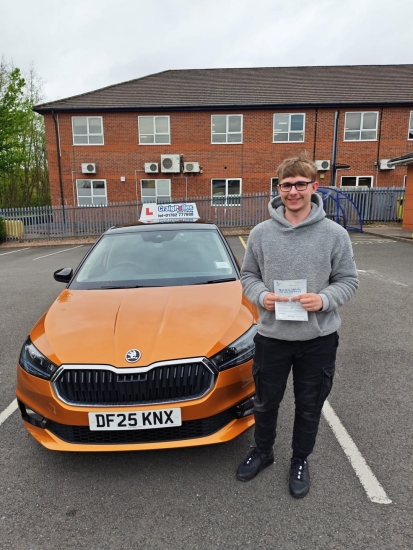A big congratulations to Reece Harrison.🥳<br />
Reece passed his driving test today at Newcastle Driving Test Centre, with 7 driver faults.<br />
Well done Reece safe driving from all at Craig Polles Instructor Training and Driving School. 🙂🚗<br />
Driving instructor-Mark Breeze