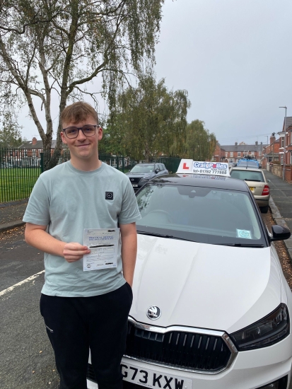 A big congratulations to Dan.🥳<br />
Dan passed his driving test today at Crewe Driving Test Centre. First attempt and with just 4 driver faults.<br />
Well done Dan safe driving from all at Craig Polles Instructor Training and Driving School. 🙂🚗<br />
Driving instructor-Jane Chesters