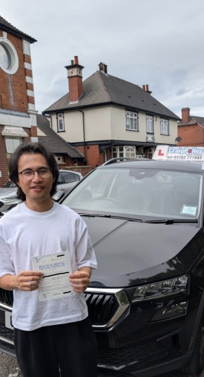 Huge congratulations today to Franz Leeping.🥳<br />
Franz has passed his driving test today with just 2 driver faults!<br />
Well done Franz safe driving from all at Craig Polles Instructor Training and Driving School. 🙂🚗<br />
Driving instructor-Jamie