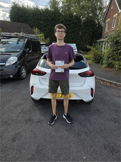 Huge congratulations today to Callum Rye.🥳<br />
Callum has passed his driving test at his first attempt and with just 1 driver fault.<br />
Well done Callum, safe driving from all at Craig Polles Instructor Training and Driving School. 🙂🚗<br />
Driving instructor-Dave Wilshaw