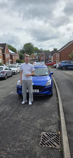 Huge congratulations today to Niall Stonier.🥳<br />
Niall has passed his driving test at his first attempt and with just 2 driver faults.<br />
Well done Niall, safe driving from all at Craig Polles Instructor Training and Driving School. 🙂🚗<br />
Driving instructor-Andrew Crompton