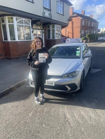 Huge congratulations today to Brogan Card.🥳<br />
Brogan has passed her driving test with just 2 driver faults.<br />
Well done Brogan, safe driving from all at Craig Polles Instructor Training and Driving School. 🙂🚗<br />
Driving instructor-Andrew Corrigan