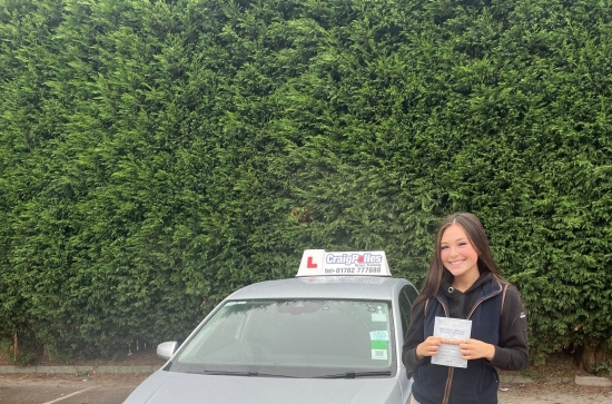 Huge congratulations today to Devan Ibbs.🥳<br />
Devan has passed her driving test today with just 1 driver fault.<br />
Well done Devan, safe driving from all at Craig Polles Instructor Training and Driving School. 🙂🚗<br />
Driving instructor-Andrew Corrigan