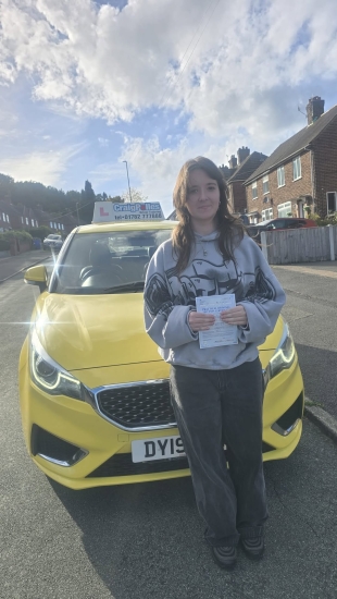 Huge congratulations today to Erin Cookson. 🥳<br />
Erin has passed her driving test today with just 2 driver faults.<br />
Well done Erin safe driving from all at Craig Polles Instructor Training and Driving School. 🙂🚗<br />
Driving instructor-Paul Lees