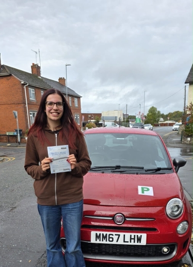 Huge congratulations today to Romina. 🥳<br />
Romina has passed her driving test with just 6 driver faults.<br />
Well done Romina safe driving from all at Craig Polles Instructor Training and Driving School. 🙂🚗<br />
Driving instructor-Phil Femi