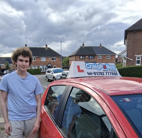 Huge congratulations today to Oscar Moayedi-Azarpour.🥳<br />
Oscar has passed his driving test with just 4 driver faults.<br />
Well done Oscar, safe driving from all at Craig Polles Instructor Training and Driving School. 🙂🚗<br />
Driving instructor-Bradley Peach