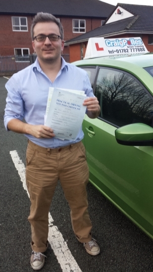 A big congratulations to Adam Duell for passing his driving test today First time and with just 3 driver faults <br />
<br />
Well done Adam - safe driving