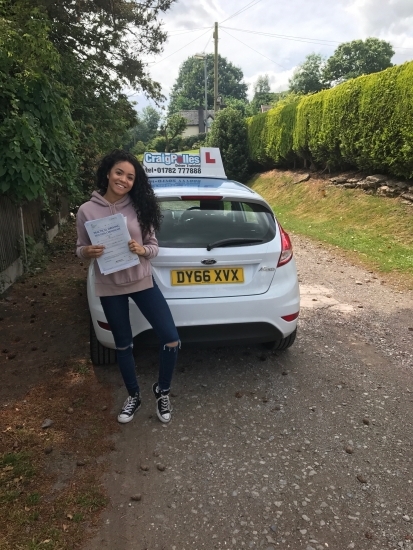 A big congratulations to Ady Sargent Ady passed her driving test today at Newcastle Driving Test Centre with just 2 driver faults <br />
<br />
Well done Ady - safe driving from all at Craig Polles instructor training and driving school 🚗😀