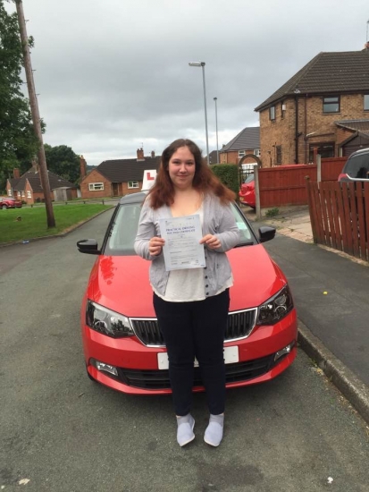 A big congratulations to Alex for passing her driving test today<br />
<br />
First time and with just 3 driver faults <br />
<br />
Well done Alex - safe driving