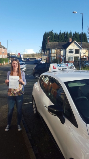 A big congratulations to Amanda Keeling for passing her driving test today First time and with just 3 driver faults <br />
<br />
Well done Amanda - safe driving