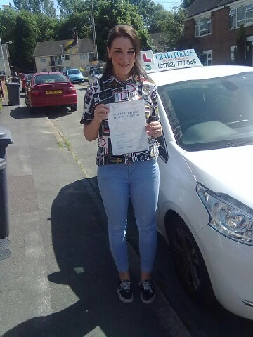 A big congratulations to Amber Prime for passing her driving test today First time and with just 6 driver faults <br />
<br />
Well done Amber safe driving