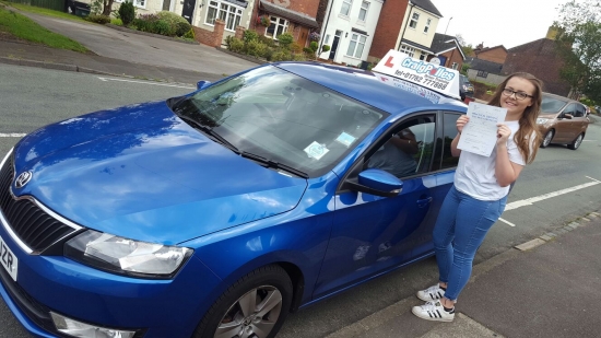 A big congratulations to Amy Hammond Amy passed her driving test today at Newcastle Driving Test Centre first time and with just 6 driver faults <br />
<br />
Well done Amy - safe driving from all at Craig Polles instructor training and driving school 🚗😀