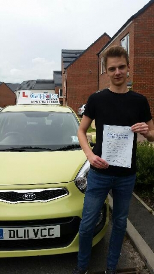 A big congratulations to Bart Kuzba for passing his driving test First time and with just 3 driver faults <br />
<br />
A fantastic drive Bart - well done and safe driving