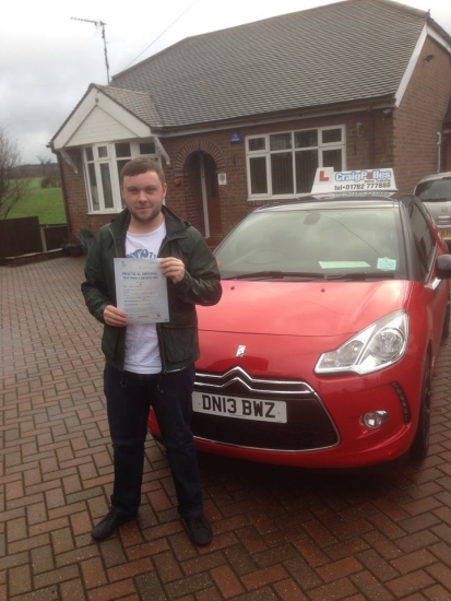 A big congratulations to Ben Hancock for passing his driving test today A great drive with just 4 driver faults - safe driving Ben