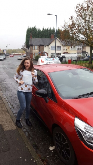 A big congratulations to Brit Astley for passing her driving test today First time and with just 5 driver faults <br />
<br />
Well done Brit - safe driving