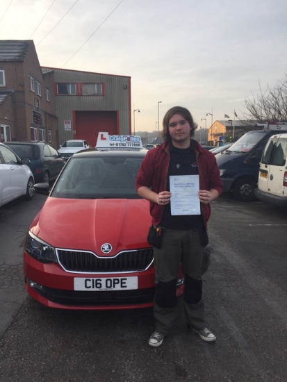 A big congratulations to Callum Barker for passing his driving test today First time and with just 1 driver fault <br />
<br />
Well done Callum - safe driving 🚗