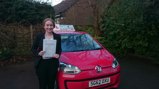 A big congratulations to Carys Hyatt for passing her driving test today First time and with just 4 driver faults <br />
<br />
Well done Carys - safe driving