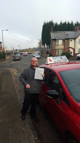 Congratulations to Chris Bennett for passing his driving test today A great drive with just 4 driver faults Safe driving Chris
