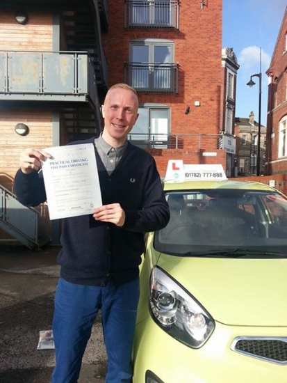 Congratulations Chris for passing your driving test at the first attempt well done and drive safe<br />
<br />

<br />
<br />
Christopher Guest Perry youre a legend a crash 15 years ago made me never want to sit in a car again youve done wonders with me in getting me that far let alone passinghad a great experience with you learning and thoroughly recommend you to everyone Keep in touch