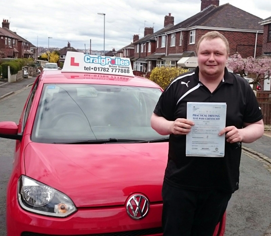 A big congratulations to Christopher Turner for passing his driving test today with just 4 driver faults <br />
<br />
Well done Christopher - safe driving