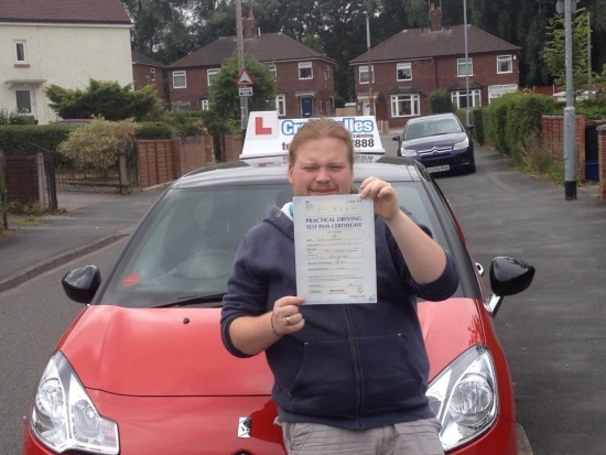 A big well done to Conor Holloway for passing his driving test this morning First attempt and with just 5 driver faults Safe driving Conor <br />
<br />

<br />
<br />

<br />
<br />
If i were a driving instructor reviewer i would give it 5 stars Good pupil to instructor relationships Stephen Cope was great when it came to teaching Couldnt have made it without all the hard work he put into it and the time A big thank you t