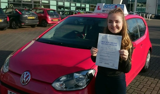A big congratulations to Courtney Orpe for passing her driving test today with just 3 driver faults <br />
<br />
Well done Courtney - safe driving